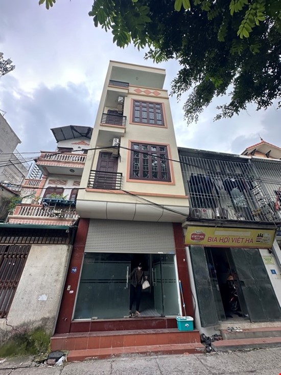 Bán nhà mặt phố yên sở 4 tầng dân xây ô chờ thang máy hoàng mai