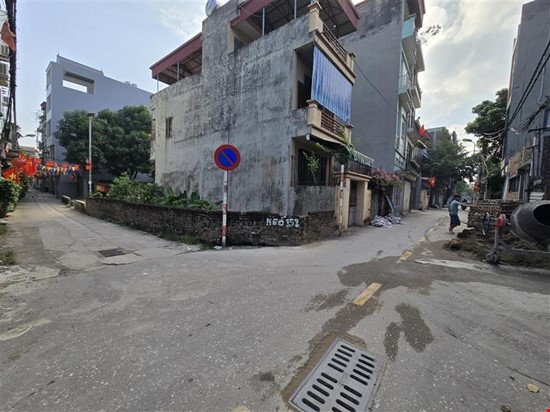 Bán đất thúy lĩnh 58M lô góc 2 mặt tiền ô tô tránh dừng đỗ hoàng mai