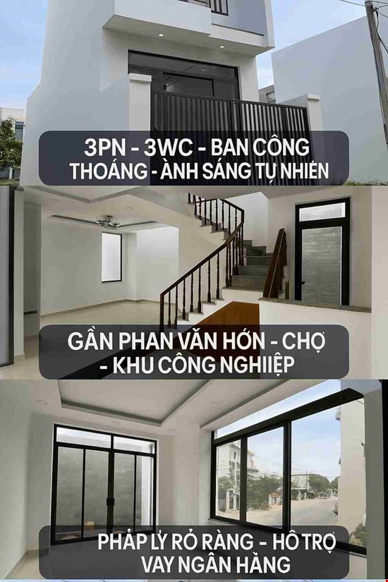 [HOT] Nhà Mới 100% – HXH Tân Thới Nhất, Q.12 – 65m2, 3PN – Giá Chỉ 3.95 Tỷ