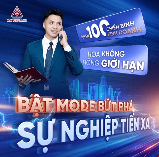 Mai Việt Land tuyển nhân viên tư vấn dự án (có hỗ trợ dấu thực tập)