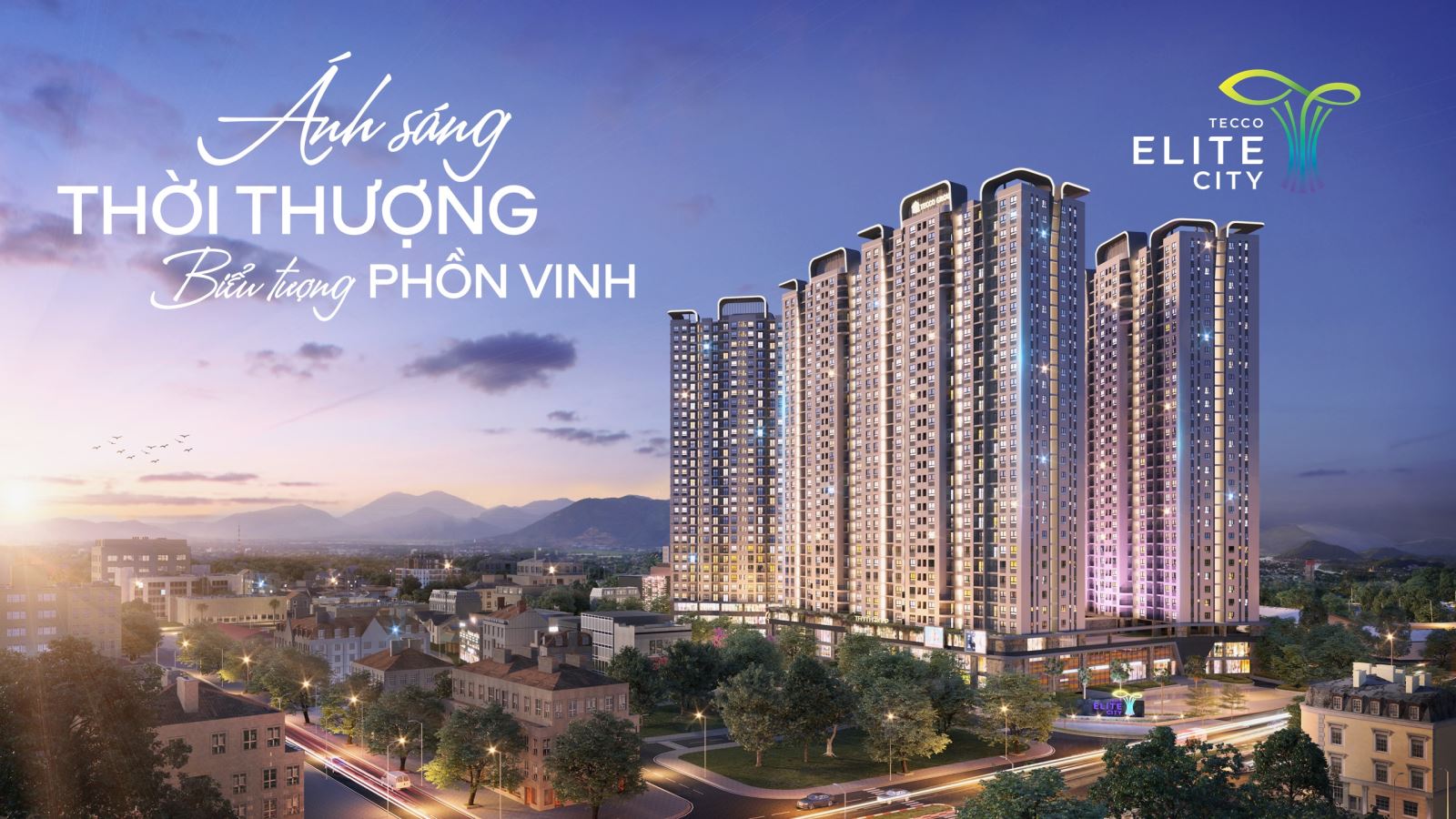 Tổng thể dự án Tecco Elite City Thái Nguyên